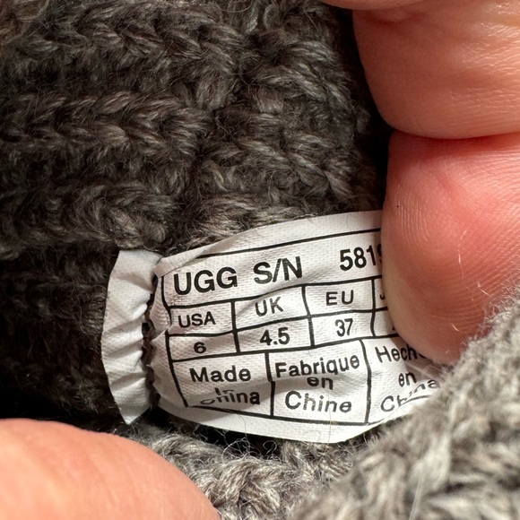 Ugg Classic Cardy Boots Gray - Picture 3 of 7